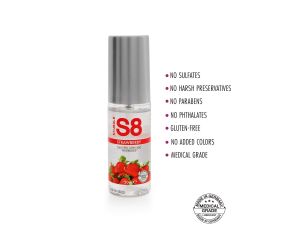 S8 WB Flavored Lube 50ml Strawberry - image 2