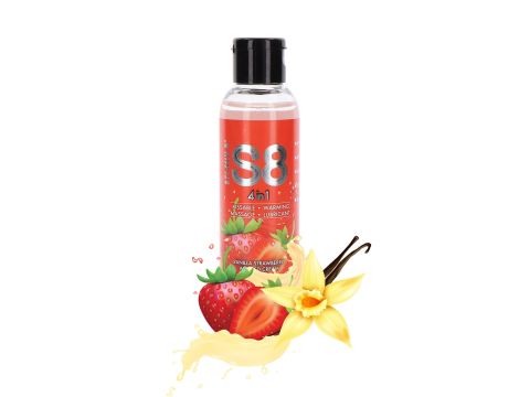 S8 4-in-1 Dessert Lube 125ml Strawberry