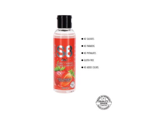 S8 4-in-1 Dessert Lube 125ml Strawberry - 3