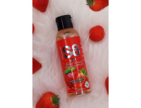 S8 4-in-1 Dessert Lube 125ml Strawberry - 4