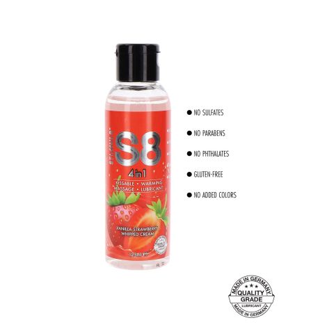 S8 4-in-1 Dessert Lube 125ml Strawberry - 3