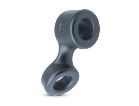 Boners Cock Ring And Ball Stretcher - Grey