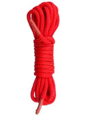 Wiązania-Red Bondage Rope - 5m - image 2