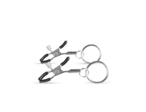 Stymulator-Metal Nipple Clamps With Ring - image 2