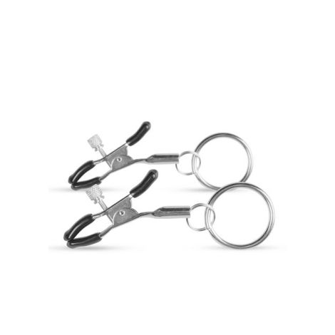 Stymulator-Metal Nipple Clamps With Ring - 2