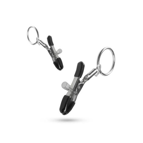 Stymulator-Metal Nipple Clamps With Ring - 3