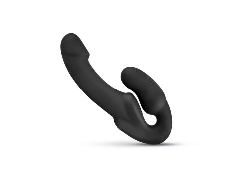 No-Parts - Morgan Strapless Strap-On Dildo - 22 cm - Black