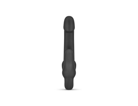 No-Parts - Morgan Strapless Strap-On Dildo - 22 cm - Black - 4