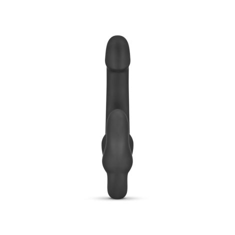 No-Parts - Morgan Strapless Strap-On Dildo - 22 cm - Black - 4