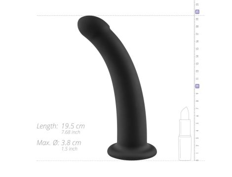 No-Parts - Parker Dildo 19.5 cm - Black - 10