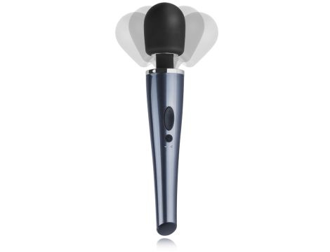 Black Lightning Wand Vibrator - 6