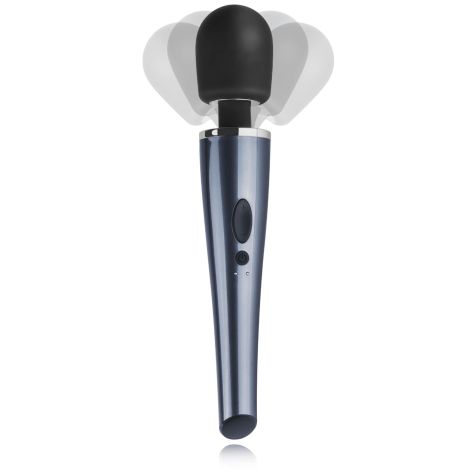 Black Lightning Wand Vibrator - 6