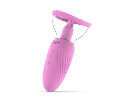 Teazers Suction Cup with Clitoris Vibrator