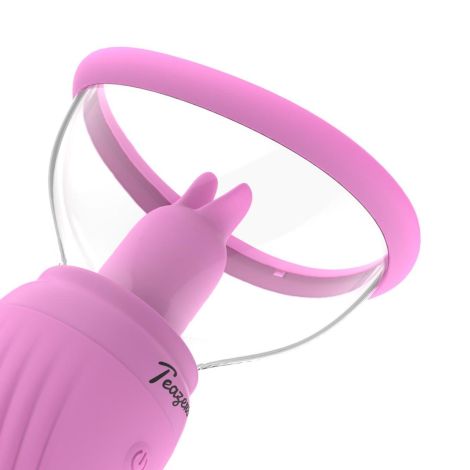 Teazers Suction Cup with Clitoris Vibrator - 8