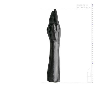 Dildo All Black 39 cm - 4