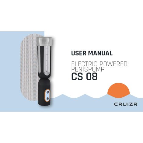 CRUIZR - CS08 Penis pump with sucking function - 7