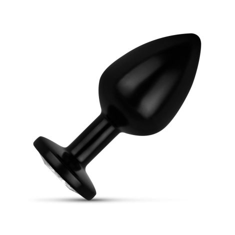 Anal Collection - Butt Plug M - Black/Silver - 2