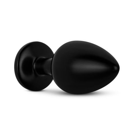 Anal Collection - Butt Plug M - Black/Silver - 3