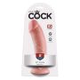 King Cock 8 inch Skin-coloured - 2