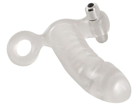 Crystal Clear Vibrating Sleeve - 3