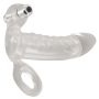 Crystal Clear Vibrating Sleeve - 3