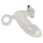 Crystal Clear Vibrating Sleeve - 4