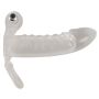 Crystal Clear Vibrating Sleeve - 5