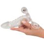 Crystal Clear Vibrating Sleeve - 7