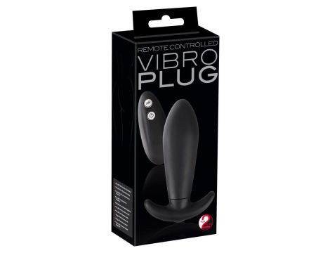 Y2T Black RC Vibro Plug