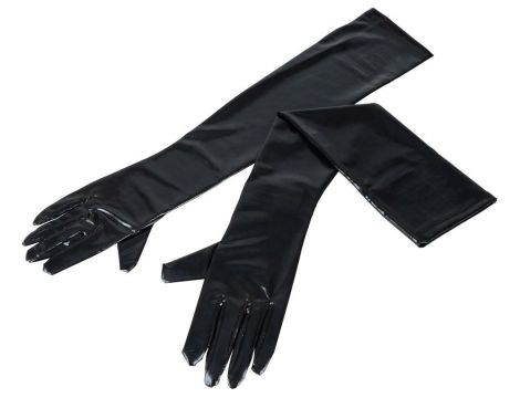 Gloves Wet Look S-L - 3