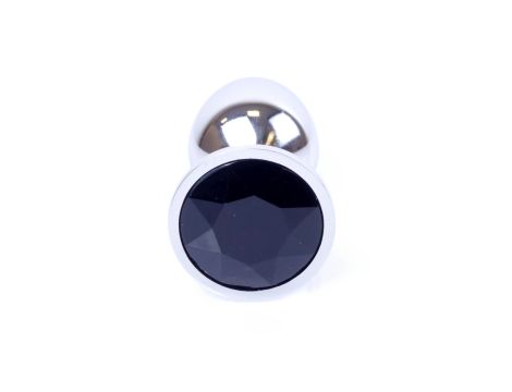 Plug-Jewellery Silver PLUG- Black