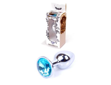 Plug-Jewellery Silver PLUG- Light Blue - 8