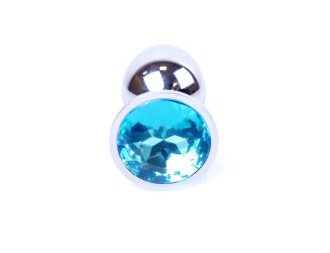 Plug-Jewellery Silver PLUG- Light Blue