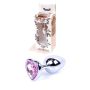 Plug-Jewellery Silver  Heart PLUG- Rose - 9