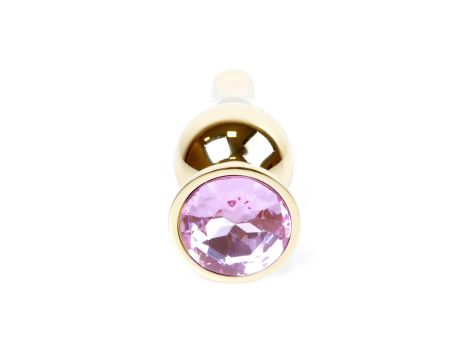 Plug-Jewellery Gold BUTT PLUG- Rose