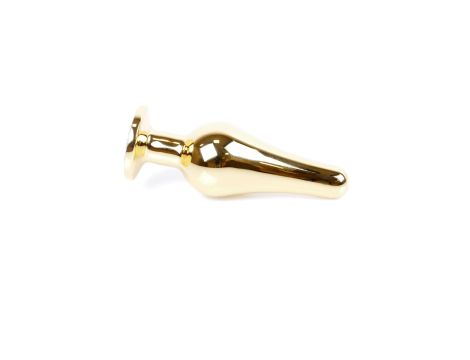 Plug-Jewellery Gold BUTT PLUG- Rose - 3