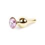 Plug-Jewellery Gold BUTT PLUG- Rose - 8