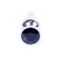 Plug-Jewellery Silver BUTT PLUG- Black - 2