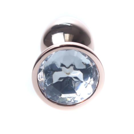 Plug-Jewellery Red Gold PLUG- Clear