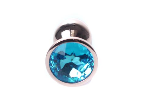 Plug-Jewellery Red Gold PLUG- Light Blue