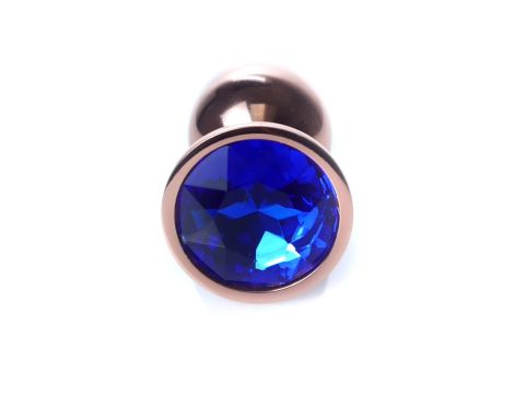 Plug-Jewellery Red Gold PLUG- Dark Blue