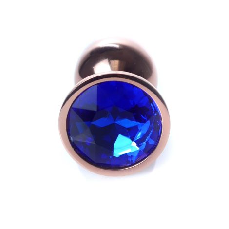 Plug-Jewellery Red Gold PLUG- Dark Blue