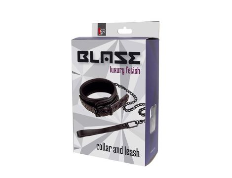 BLAZE COLLAR AND LEASH PURPLE