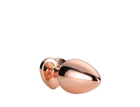 GLEAMING LOVE ROSE GOLD PLUG LARGE - 5