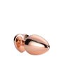 GLEAMING LOVE ROSE GOLD PLUG LARGE - 6