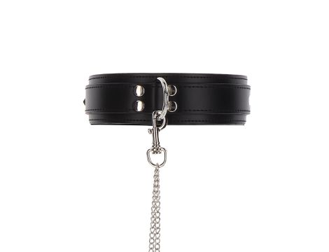 Heavy Collar and Wrist Cuffs Black - 4