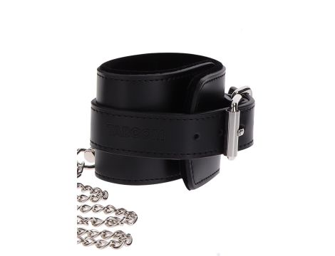 Heavy Collar and Wrist Cuffs Black - 5