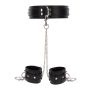 Heavy Collar and Wrist Cuffs Black - 2