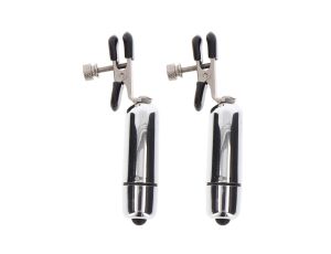 Adjustable Vibrating Clamps Silver