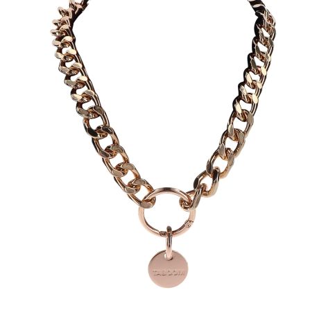 Statement Collar and leash Rose Gold - 8